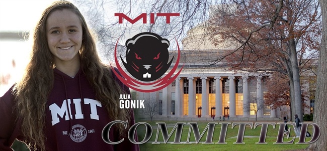 JULIA GONIK COMMITS TO MASSACHUSETTS INSTITUTE OF TECHNOLOGY (MIT) FOR 2018-19